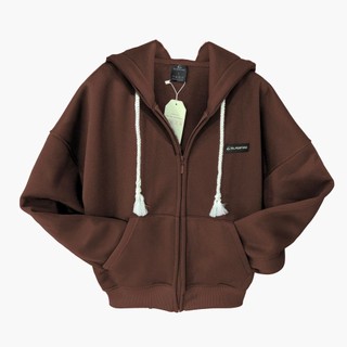 Áo Khoác Jacket Hoodie Zip Gladimax HD137 Nỉ Bông (Ảnh thật) Dài Tay Cotton