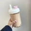 Cốc Rơm CAST Ngoài Trời Cốc Nước Sinh Viên Straigh Uống Cốc Uống Nước Di Động
