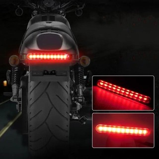Lookshow Đèn Phanh Sau Xe Máy Mini 12V 11LED Đuôi Dừng Đèn Cho Bụi Bẩn Xe Đạp Xe Máy Biển Số Đèn Trang Trí X2Z8