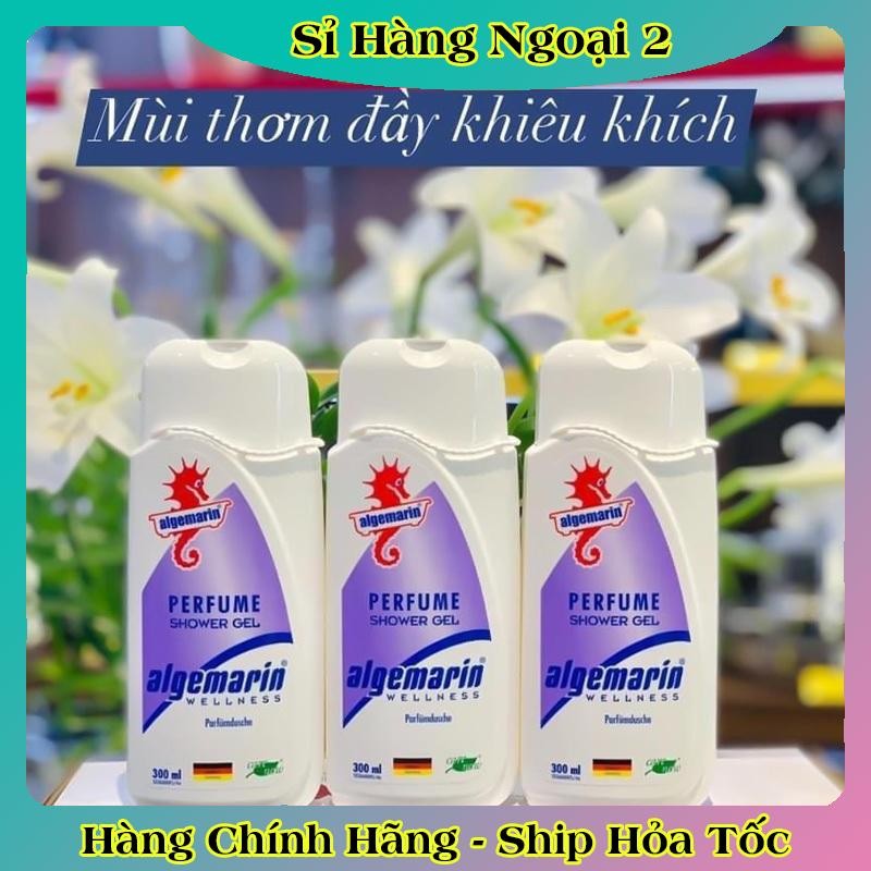 [Mẫu mới nhất] Sữa tắm cá ngựa Algemarin Perfume chai 300ml/600ml của Đức