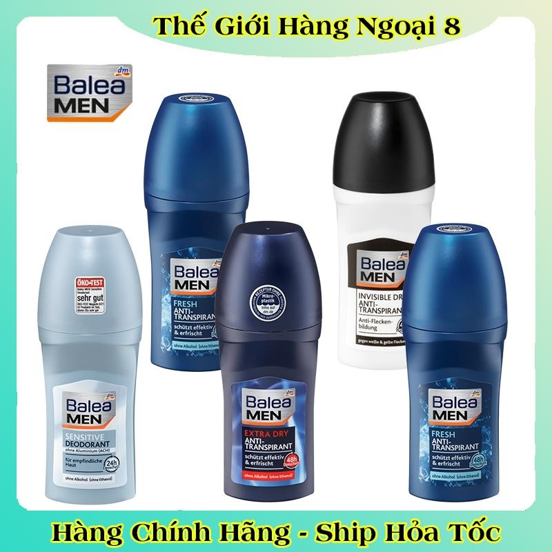 [Hàng nội địa Đức] Lăn khử mùi Balea men của Đức