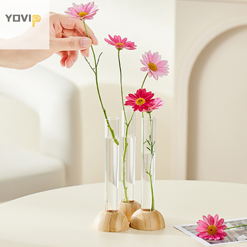 Yovip Sáng Tạo Phong Cách Bắc Âu Tròn Thủy Tinh Pha Lê Bình Tròn Trong Nghệ Thuật Hoa Sen Xanh Đồ Trang Trí Bình Thủy Tinh Trang Trí Để Bàn VN