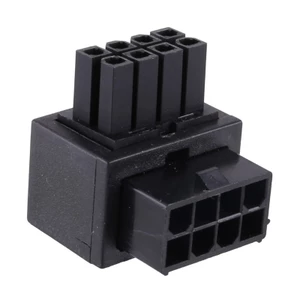 BTM 90 Độ Góc 8Pin Bộ Chuyển Đổi Nguồn Điện Mainboard Đầu Nối Nguồn CPU Cho Máy Tính Để BànPC