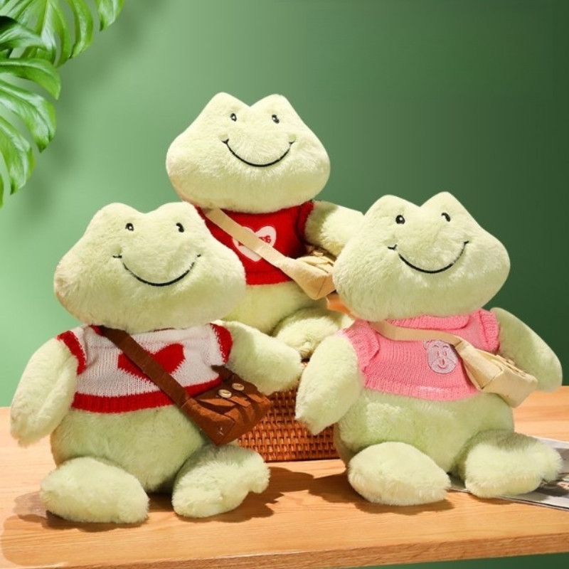 Gấu Bông To Ếch Cười Thỏ Bông Ngỗng Nhồi Bông Cho Bé Phim Hoạt Hình