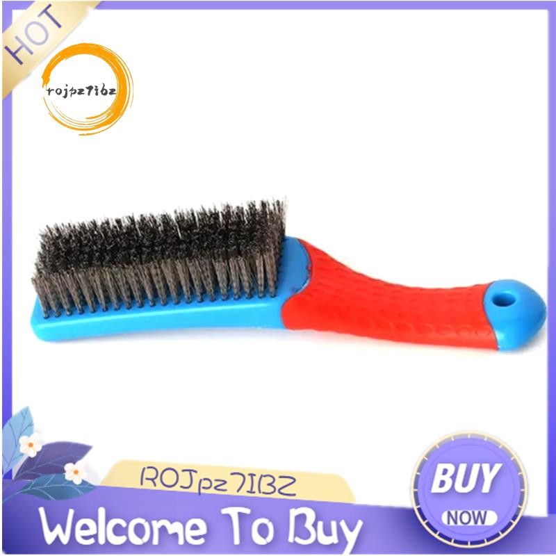 Bàn chải dây gia dụng chuyên nghiệp Không rụng Bàn chải thép kim loại Loại bỏ rỉ sét Bàn chải làm sạch đa năng