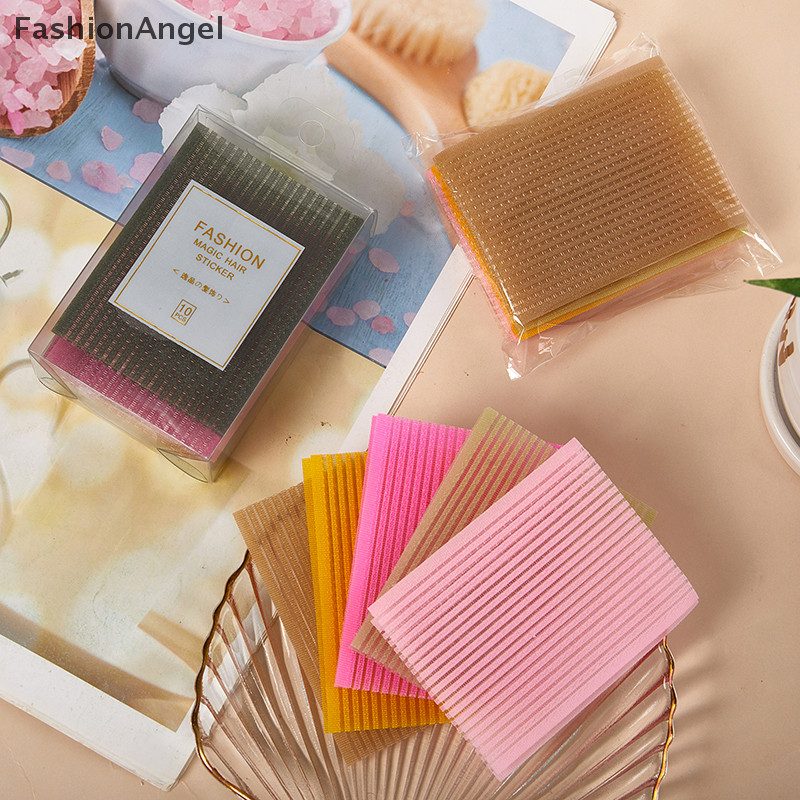 FashionAngel 10 Cái Tiểu Thuyết Phía Trước Tóc Viền Thời Trang Ổn Định Trang Điểm Miếng Dán Miếng Dán Miếng Dán Pastel Clip Nổ Băng Viền Bé Gái Quà Tặng TH