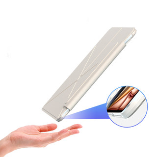 Vỏ Folio Có Thể Gập Lại Cho IPad 7 8 9 Air4 Air5 Air6 Air 11 13 M2 10.9 "Pro11 Pro12,9 2018 2020 2021 2022 Pro M4 11 13 2024 Vỏ Da Siêu Mỏng