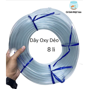1 MÉT DÂY OXY CHO BỂ CÁ 8MM CHO BỂ CÁ CẢNH (ỐNG DẺO)