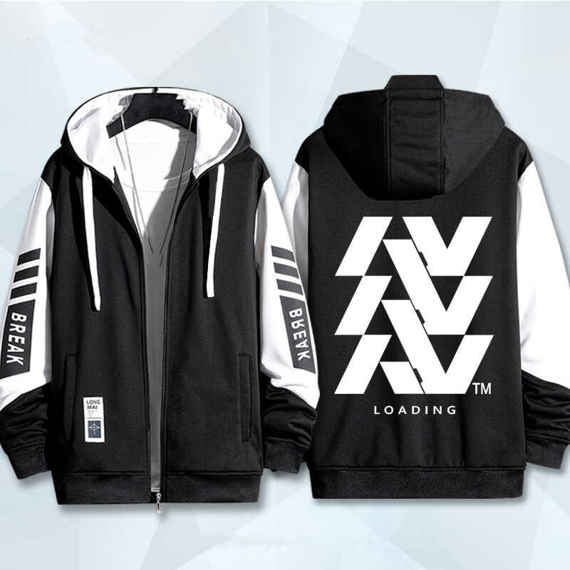 GN Zenless Zone Zero Ngẫu Nhiên Chơi Áo Wise Dây Kéo Áo Khoác Áo cardigan Áo Len Unisex Dài Tay Top Cosplay NG