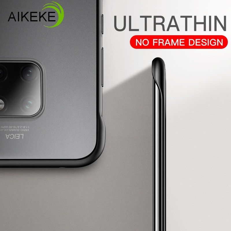 Tương Thích Cho iPhone 16 15 14 13 12 11 Pro Max Xs Max XR X 8 7 Plus iPhone 16Plus 15Plus 14Plus Ốp lưng 2in1 Siêu Mỏng Trong Suốt Không Khung Matte Ốp Lưng