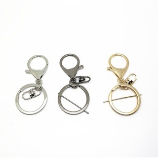 Set 5 Móc Chìa Khóa Xe, Móc Khóa Mạ Chống Gỉ, Móc Khóa Handmade