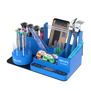 Hộp lưu trữ dụng cụ Relife RL-001H 360° Phụ Kiện Xoay Sắp Xếp Giá Nhiều Phân Vùng Bước Lưu Trữ Tay Cầm Dụng Cụ Nơi