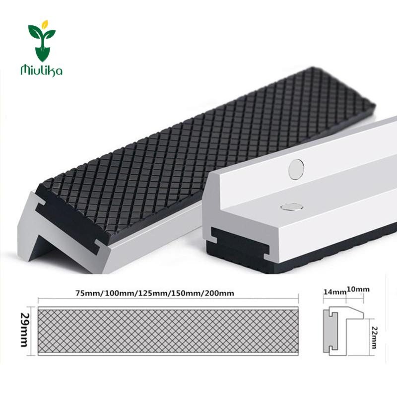 Miếng Lót Mềm Hàm Cao Su Kim Loại Vise 3 '' / 4 '' / 5 '' / 6 '' / 8 '' Tấm Lót Dài Phó