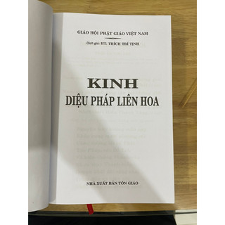 Sách - Kinh Diệu Pháp Liên Hoa( Bìa Cứng) - HT Thích Trí Tịnh