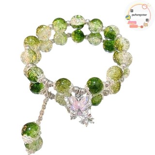 Pufangstar Ánh Sáng Ngọt Ngào sel Vòng Tay Nữ Bé Gái Thời Trang Giả Tưởng Đính Hạt Dây Đàn Hồi Vòng Tay Trang Sức Phụ Kiện Quà Tặng VN