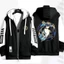 SY3 Genshin Tác Động Lang Thang Áo Khoác Áo Khoác Dây Kéo Áo Khoác Áo cardigan Áo Len Unisex Dài Tay Top Cosplay YS3