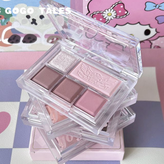GOGO TALES Bảng phấn mắt Matte Pearlescent Bột mịn màu hàng ngày