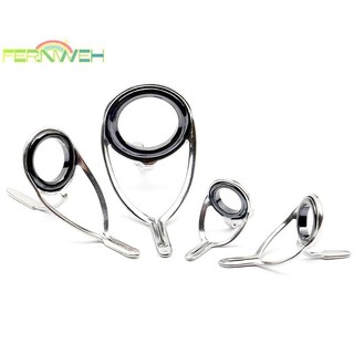 [Fernweh] 4 Cái / bộ Dụng Cụ Câu Cá Bằng Thép Không Gỉ Bộ Dụng Cụ Sửa Chữa Cần Câu Đầu Vòng Câu Cá Vòng Tròn Hướng Dẫn Mắt Vòng Dây [MỚI]