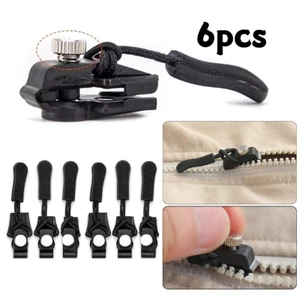 PCF * 6 12 Cái Nhanh Dây Kéo Fixer Có Thể Điều Chỉnh Dây Kéo Công Cụ Sửa Chữa Dễ Dàng Lắp Đặt