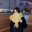 Khăn quàng cổ tua dài MERIGGIARE, Khăn choàng Cashmere mùa đông mềm mại Mohair, Khăn choàng ấm áp màu trơn dày dành cho nữ