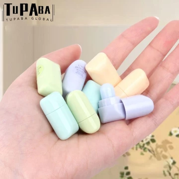 TUPABA Set 1 Son Môi mini Lâu Trôi Chống Thấm Nước Dưỡng Ẩm Chống Nứt Nẻ Thiết Kế Dễ Thương Dành Cho Nữ
