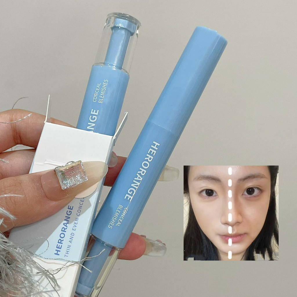 Kem che khuyết điểm hai đầu Herorange Blue Làm sáng da vết thâm và vết ...