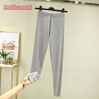 Leggings nữ Modal trơn mỏng mềm mại, co giãn tốt, phù hợp năm 2025