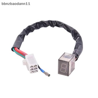 [Bbnzdd] Đèn báo bánh răng kỹ thuật số đa năng LED Hiển thị xe máy Cảm biến cần số BVAH