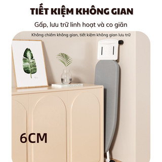 Bàn Để Ủi Dạng Đứng Bunnies House Gấp Gọn Tùy Chỉnh Kích Thước Khung Thép 110x30cm