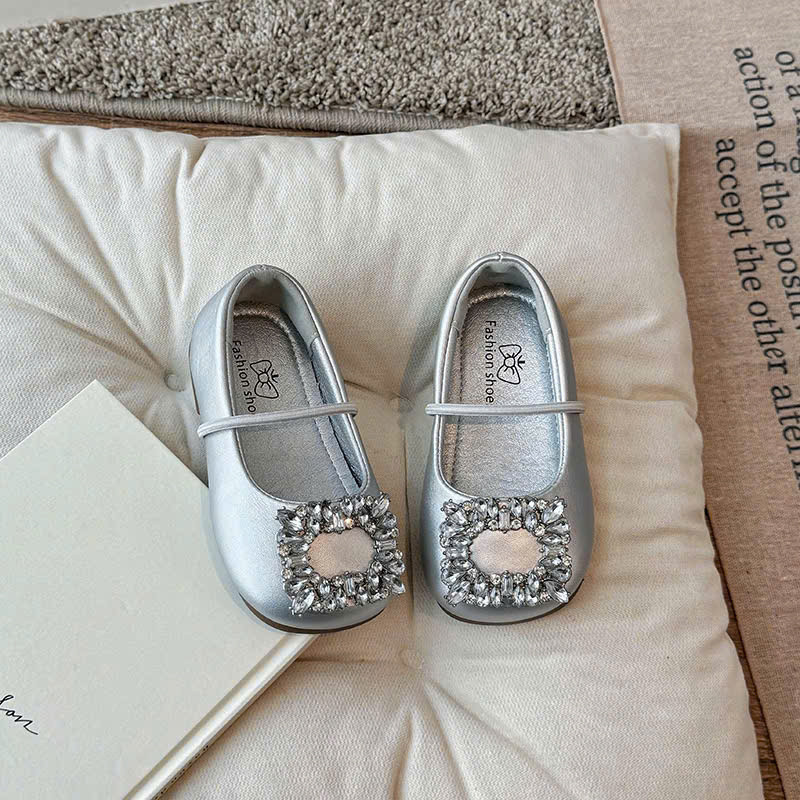 giày búp bê bé gái giày bệt cho bé kiểu dáng hàn quốc da PU êm chân QCCC full hộp size đại nhẹ êm chân fk128 ( ảnh thật)