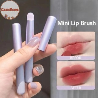 Csndices 1 Chiếc Cọ Môi Che Khuyết Điểm Đầu Tròn Lip Brush Có Nắp Mang Theo Mềm Tổng Hợp Son Bóng Mờ Cọ Trang Điểm Mỹ Phẩm VN