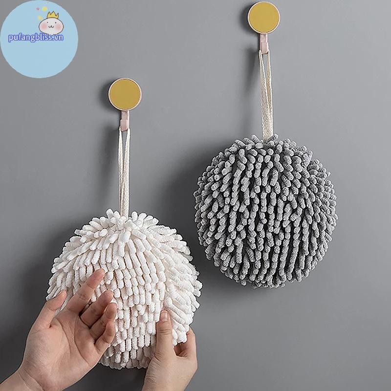 Pufangbliss Nhanh Khô Mềm Thấm Hút Khăn Microfiber Khăn Tay Nhà Bếp Phòng Tắm Khăn Tay Có Vải Vệ Sinh VN