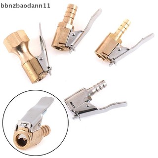 [Bbnzdd] Ô tô tự động bằng đồng thau 6 / 8mm lốp bánh xe không khí mâm cặp bơm hơi đầu nối van kẹp BVAH
