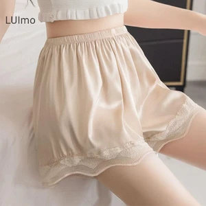 Quần short ren liền mạch ba phần tư LUImo, thích hợp cho mùa hè
