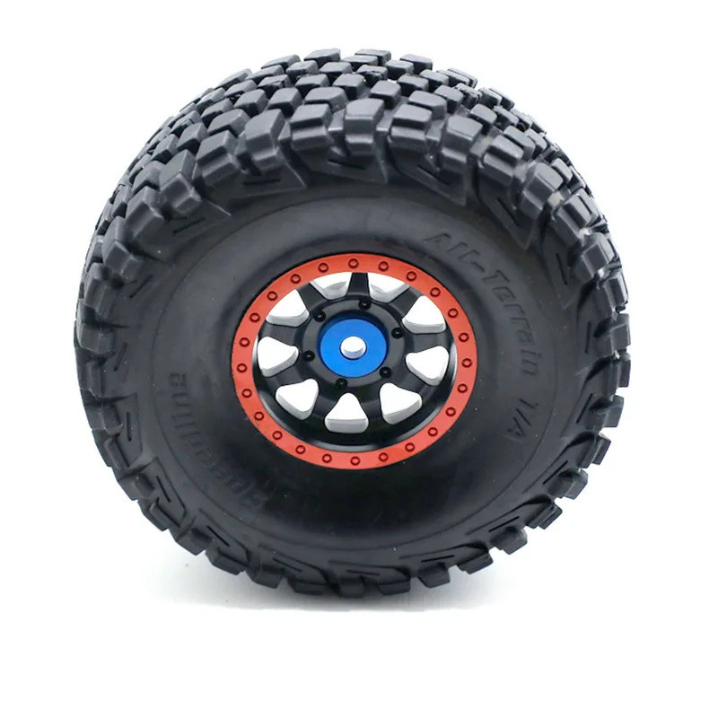 4 Kim Loại Khóa Ngắn Bánh Xe Vành Adapter Gioăng Cho Trxs UDR Không Giới Hạn Sa Mạc Racer 1 / 7 RC Xe Nâng Cấp Phần