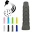 GAVESTO Pickleball Paddle Grip Cover, Tay cầm vợt Pickleball thay thế có thể tái sử dụng, Vợt bóng rổ bằng silicon chống trượt Phụ kiện bóng rổ Overgrip