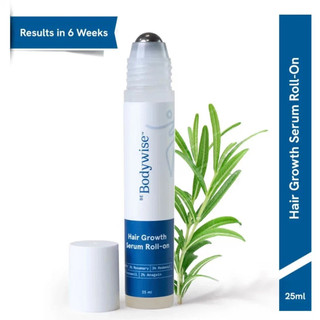 Be Bodywise Hair Growth Serum Roll On - 3% Rosemary, 3% Redensyl & 2% (25ml)