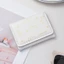 Ví in hình mèo con, 3 lần Ví nhỏ ngắn dễ thương cho chó con dễ thương, Ví đựng tiền xu phong cách PU cổ điển dành cho bé gái Quà tặng học sinh
