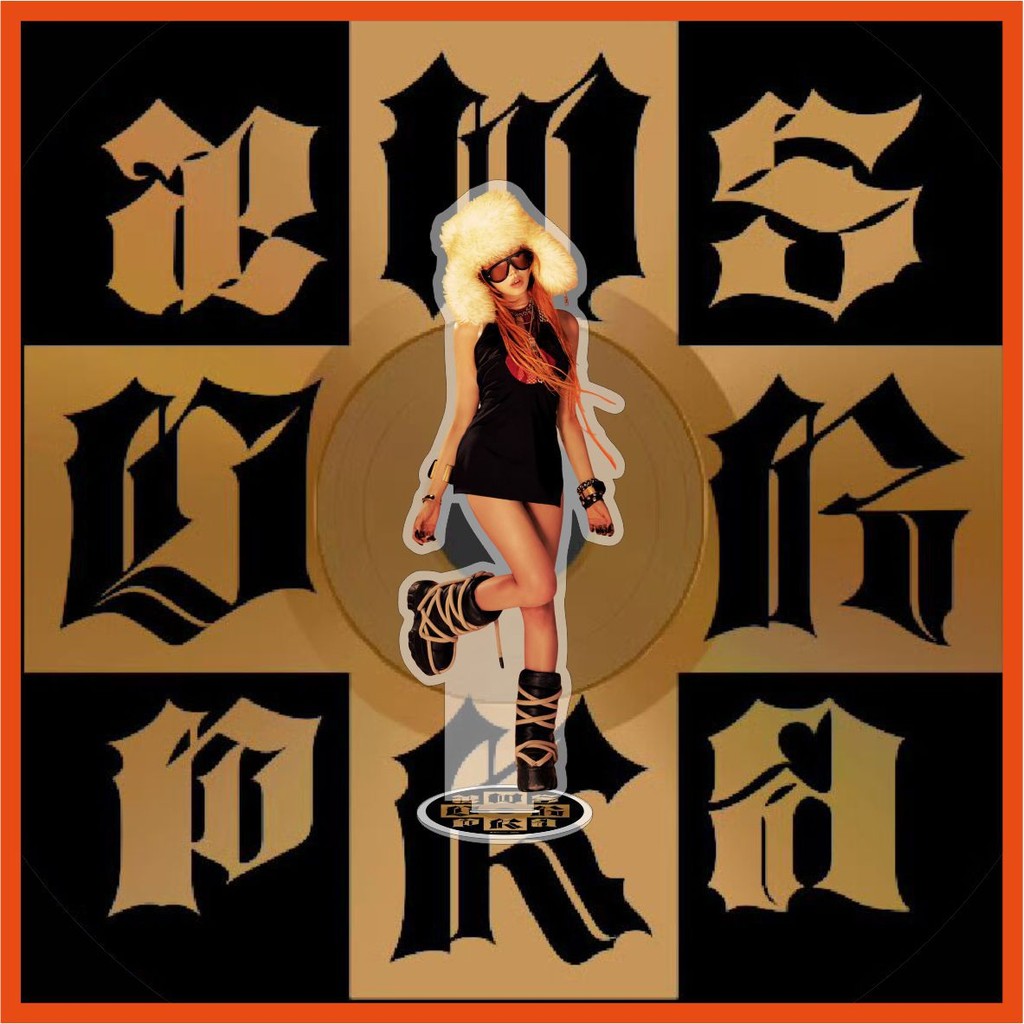 HT3 AESPA Đứng Tấm Album Mới Đơn Bẩn Làm Việc Acrylic Tấm Giá Đỡ Để Bàn Trang Trí Ngôi Sao Ngoại Vi TH3