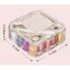 Bộ hộp chỉ kim may MONOSTYLE, Phụ kiện DIY Trang phục thủ công Bộ hộp may, Dụng cụ may cầm tay Mini Du lịch tại nhà