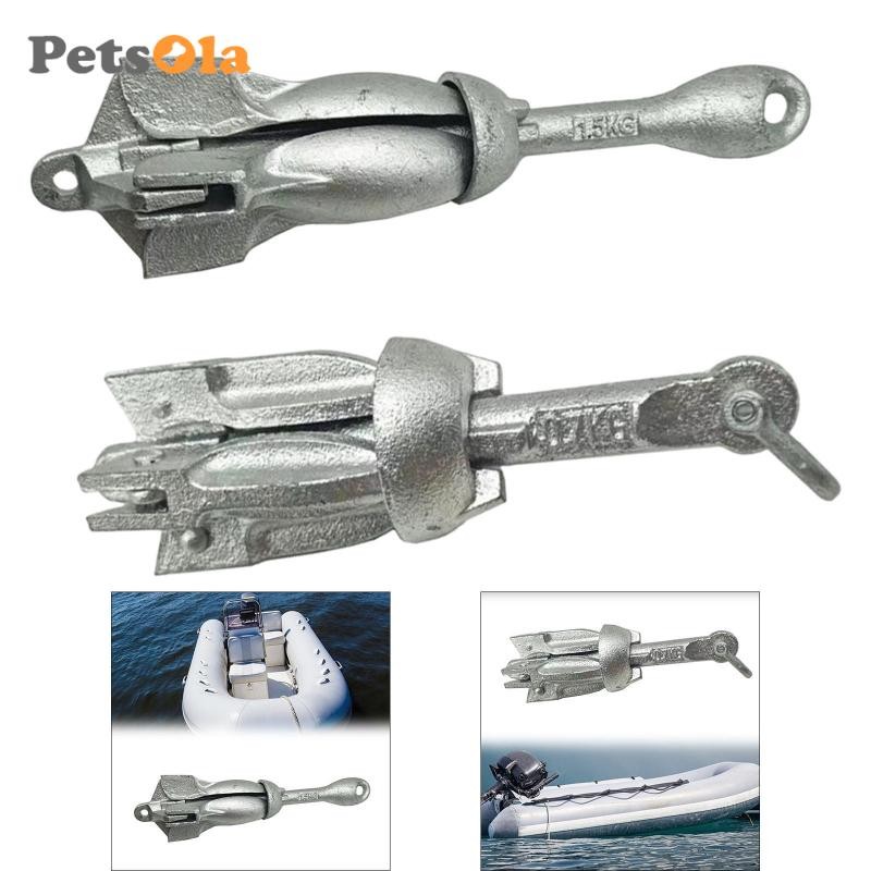 Neo kéo gấp thép carbon dành cho thuyền kayak, câu cá và thuyền buồm