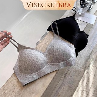 VN250754 Áo Lót Nữ Áo Bra Nữ Không Viền Mềm Mại Cúp Ôm Qủa Chống Xệ Nâng Đỡ Hoạt Tiết Trơn