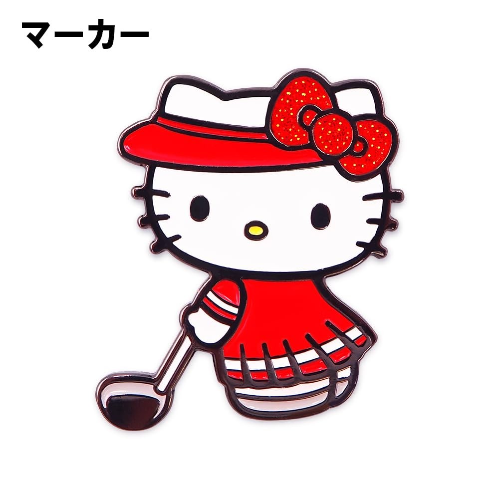 Hello Kitty Golf Marker – Dạng Kẹp & Nam Châm – Phụ Kiện Golf Sanrio