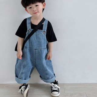 Mùa Xuân Phong Cách Mới Trẻ Em Quần Lót Denim Phiên Bản Hàn Quốc Bé Trai Bé Gái Quần Jean Rời Cho Bé Quần Dài