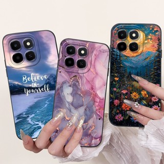 Vỏ Mới Cho Huawei Honor X6c Ốp Lưng 2025 Sơn Silicon Mềm Bảo Vệ Camera Cho HonorX6c X 6c 4G Ốp Lưng