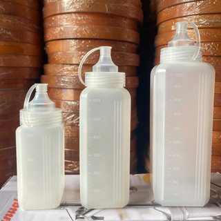 Chai Nhựa Đựng Nước Sốt Chống Bụi/ Chống Tràn Dung Tích Lớn 600ml /1000ml - Phương Trang