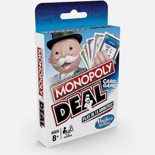 Hasbro Monopoly Deal Card Games For Kids Family Friends Card Game