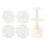 POP 75g Dễ Thương Hình Hoa Sen Bánh Ngọt Khuôn Tráng Miệng Khuôn Món Tráng Miệng Khuôn Dụng Cụ Áp Lực Tay Chất Liệu Nhựa Nướng Phụ Kiện