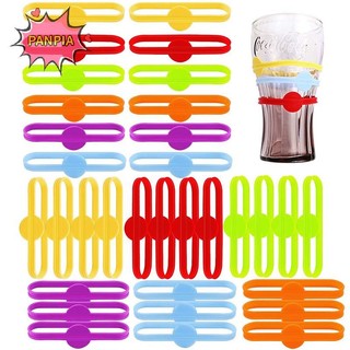 [PNPIA] 12 Bút Đánh Dấu Đồ Uống Silicon Rượu Thủy Tinh Quyến Rũ Cốc Thủy Tinh Chai Thủy Tinh Dải Thẻ Bút Đánh Dấu Nhãn Cho Cốc Cocktail Tiệc Ly Khách VN