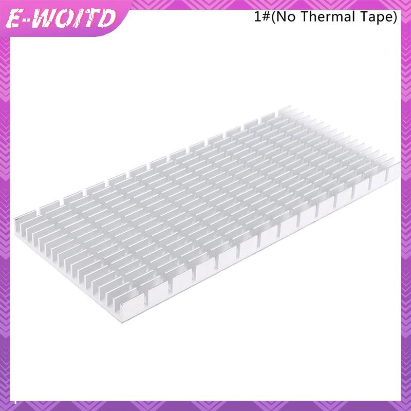 E-woitd 1Pc 150 * 65 * 8MM Bảng Tản Nhiệt Nhôm Tản Nhiệt CPU Bộ Khuếch Đại Công Suất Tản Nhiệt HNVN